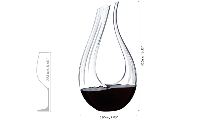 RIEDEL AMADEO MAGNUM DECANTER OPTIC