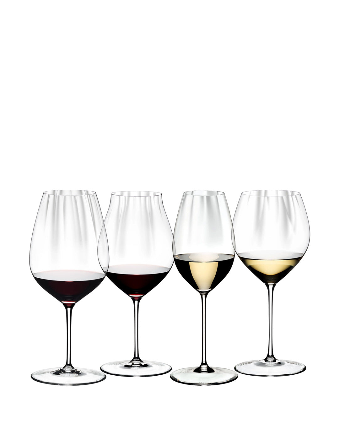 Riedel Winewings Tasting Wine Glass Set (4-Pack) w/ Wine Pourer and Cloth  Bundle 