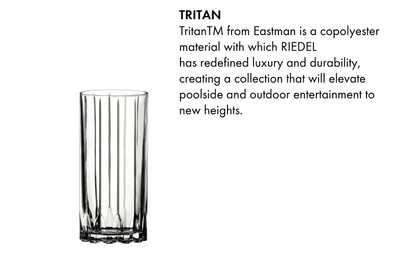 RIEDEL Resort Highball - Tritan™ from Eastman (2 glasses)