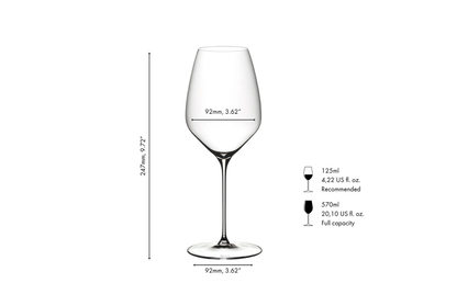 RIEDEL VELOCE RIESLING (2 glasses)
