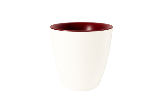 Pulltex White & Burgundy Acrylic Wine Spittoon 2L - (Customization available)