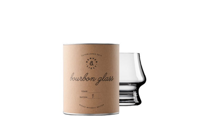 Denver & Liely Bourbon Glass (1 glass)