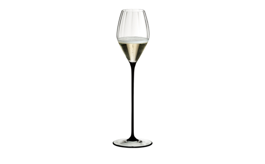 RIEDEL HIGH PERFORMANCE CHAMPAGNE GLASS - BLACK (1 glass)