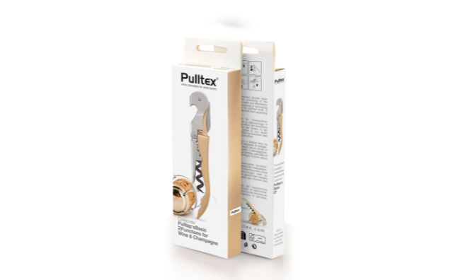 Pulltex Pulltap's 2F Wine & Champagne Matte Gold Opener