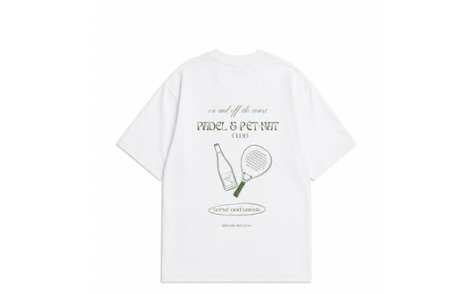 Padel & Pét-Nat T-Shirt (Pre-Order)