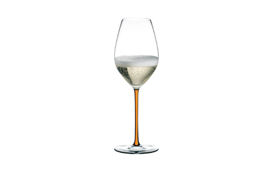 RIEDEL Fatto A Mano Champagne Wine Glass Orange (1 glass)