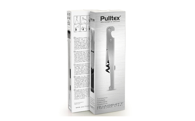 Pulltex Stainless Steel Wine Opener Corkscrew