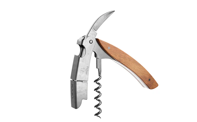 Koala Double Lever Wooden Corkscrew