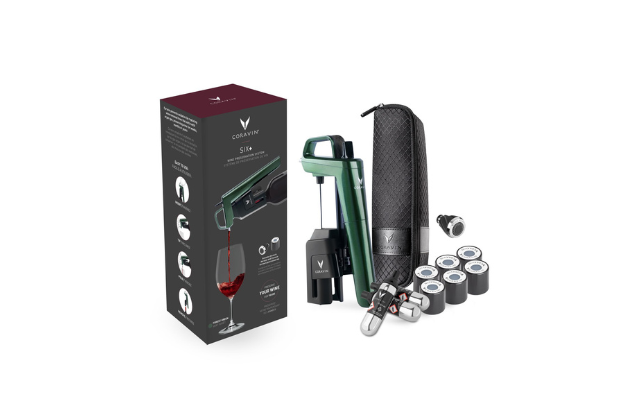 Coravin Timeless Six + Kit (Forest Green)