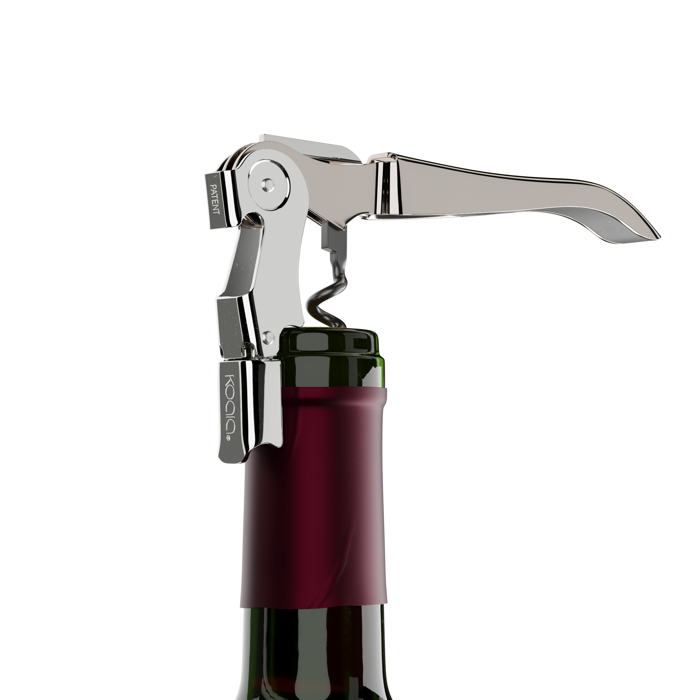 Koala Double-Lever Corkscrew AC Silver