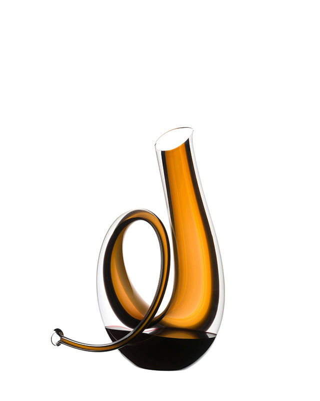 Riedel Horn Decanter – Handmade Crystal Glass Wine Decanter, Inspired By Austrian Post Horn